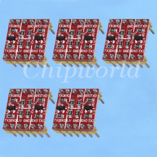 5pcs Logic Level Converter 3.3V to 5V TTL Level Converter Bidirectional Logic