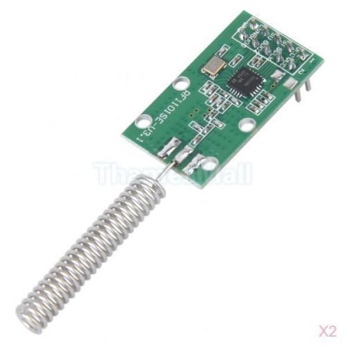 2x CC1100 433MHz Wireless RF Transceiver Module Operating Voltage 1.8~ 3.6V Hi-Q