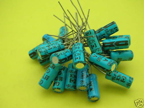 50,16V 22UF Electrolytic Capacitor 5X12mm 85°C