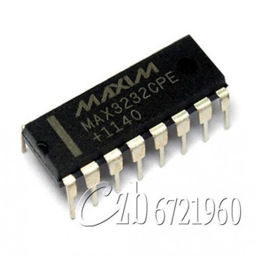 50PCS MAX3232CPE MAX3232 DIP-16 MAXIM CHIP IC