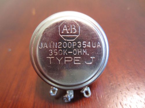 Allen Bradley Type J JA1N200P354UA 350k Ohm Potentiometer