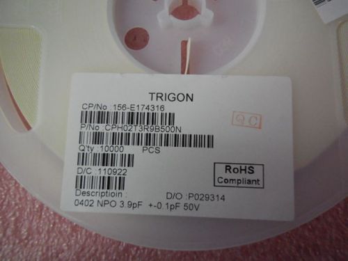 50000 PCS TRIGON CPH02T3R9B500N