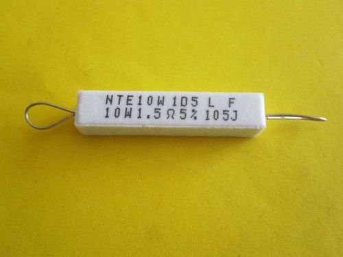 RESISTOR 1,5 OHM 10W 5% FLAMEPROOF (1 item)