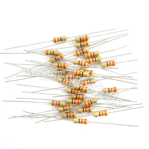 1000 pcs carbon film resistors 1/4w 0.25w 0.25 watt 330 ohm 330ohm +/-5% for sale