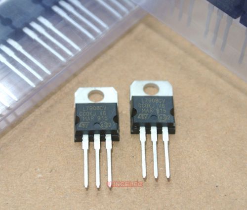 10pcs L7908CV 7908 Voltage Regulator IC REG LDO -8V 1.5A TO220