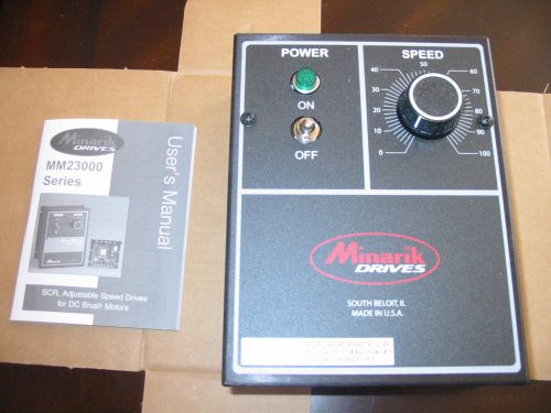 MM23101C Minarik Nema 1 DC motor Control Brand New July 2014 mfg date