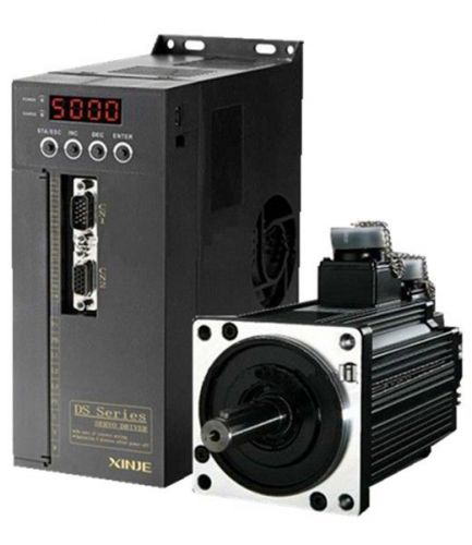 Xinje 1500W 1.5KW 3Phase 3000RPM (MOTOR+DRIVE) MS-110ST-M04030B-21P + DS2-21P5-B