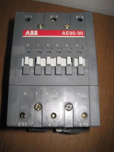 ABB AE95-30-11-89, AC Non-Reversing IEC Contactors, 3-P N/O, 48VDC Coil