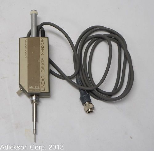 NEW ONO SOKKI GS-112 LINEAR GAUGE SENSOR C290