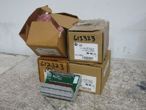 4 ALLEN-BRADLEY 1492-IFM40D24 40-POINT INTERFACE MODULES W/LEDs