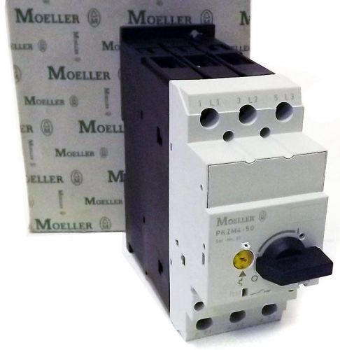 NEW Moeller PKZ Motor Protective Circuit Breaker Manual 50A Klockner PKZM4-50