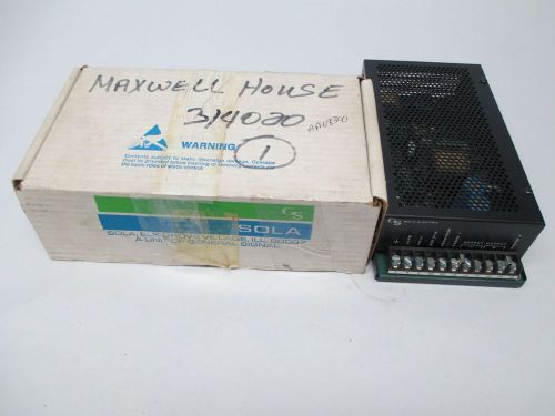 New sola 86-15-310 power supply 115/230v-ac 15v-dc 10a amp d276281 for sale