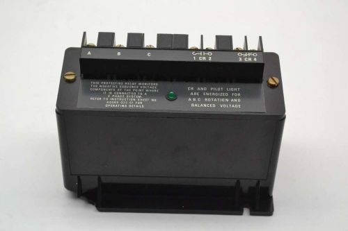 ALLEN BRADLEY 813S-VOC LINE VOLTAGE MONITOR SER B 600V-AC 10A AMP RELAY B374447