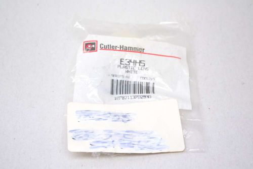 NEW CUTLER HAMMER E34H5 WHITE PLASTIC LENS SER A1 PILOT LIGHT D430619