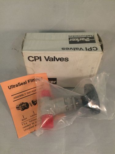 Lot of 2 Parker/CPI Valves 4Q-D4K-SS NIB!