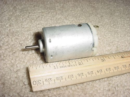 Small DC Electric Motor Johnson 8- 24 VDC  5200 RPM M55