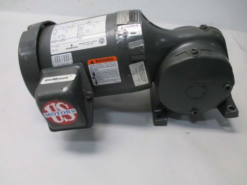 NEW US MOTORS E180 E436/J1191369N UNIMOUNT 125 0.5HP GEAR 39:1 44.MOTOR D427509