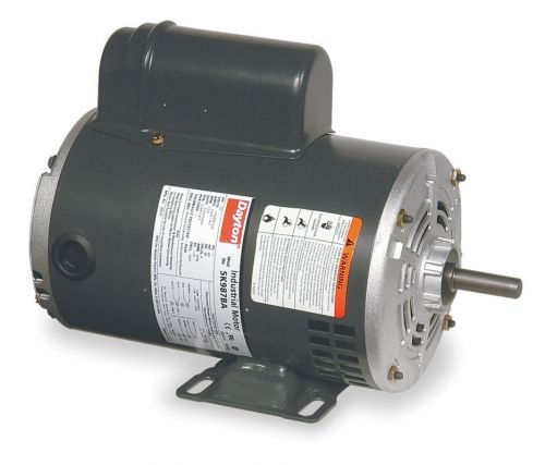 NEW DAYTON  ELECTRIC GP MOTOR, 5UKD1, 3/4 HP,3450 RPM, FR48, PH 1, INDUSTRIAL