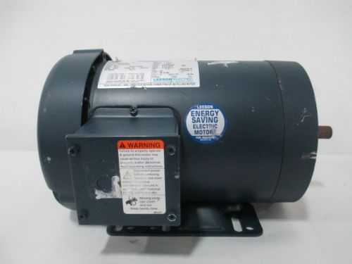 New leeson c6t34fk55e 114615.00 ac 3hp 230/460v-ac 3450rpm 56hc motor d240758 for sale