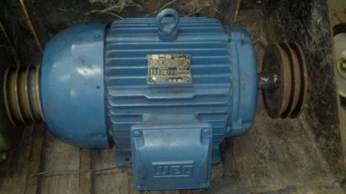 WEG 10 Hp Severe Duty Electric Motor