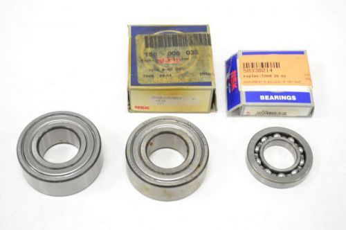 LOT 3 NEW NSK ASSORTED 3206B2ZRTNGC3 3206B2ZRC3 R16 ROLLER BEARING B245713