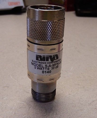 Bird 5-A-MFN-30 30dB Attenuator N(m/f)       170