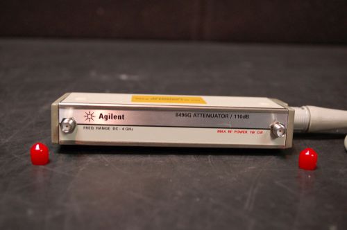 HP Agilent 8496G / Opt: 002 Attenuator (110db, DC-4GHz)