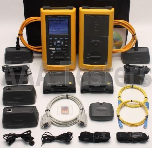 Fluke dsp-4300 sm fiber cat6 cable tester dsp-fta430 fta430 for sale