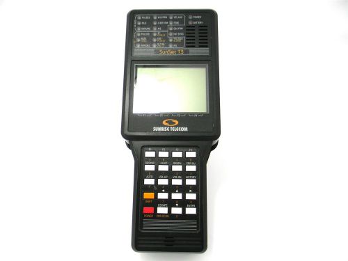 Sunrise telecom sunset t3 handheld  communications test set - 30 day warranty for sale