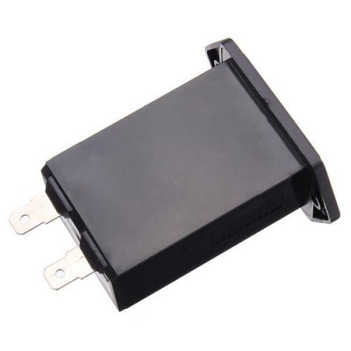 6-80v dc hour meter low power consumption securable black bezel sp for sale