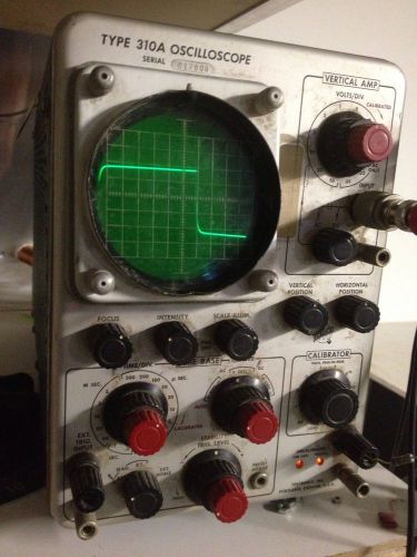 Tektronix Type 310A CR Tubes Oscilloscope Good Shape