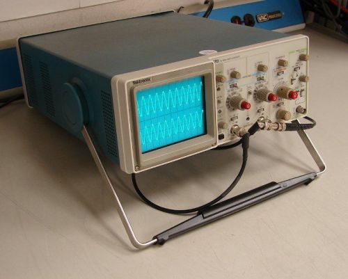 Tektronix 2213 dual trace 60mhz oscilloscope with delay tested for sale