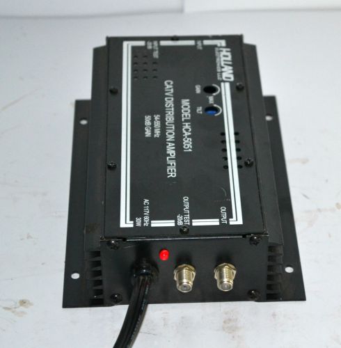 Holland HCA-5051 CATV Distribution Amp 54-550 MHz  50dB gain