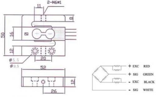 Load cell 50kg s type new for sale