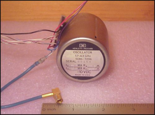 Hp 1.7 - 4.3 ghz yig oscillator 5086-7296 for sale