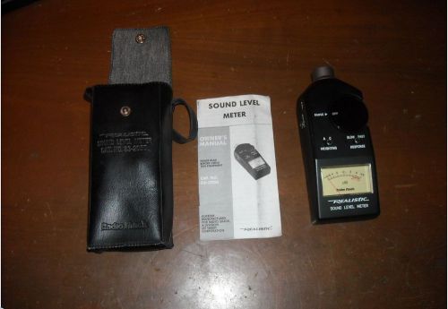 Radio Shack Sound Level Meter 33-2050