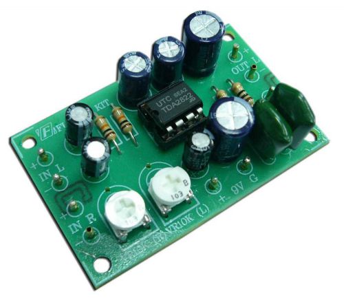 1w mini stereo amplifier tda2822m easy 3 - 12vdc supply assembled kit [ fa673 ] for sale