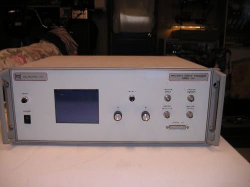 Macrodyne Frequency Domain Processor Model 3107