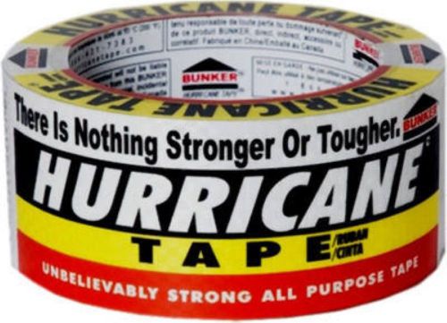 6 ea BUNKER 00141 2&#034;X20yard GENERAL PURPOSE HURRICANE TAPE