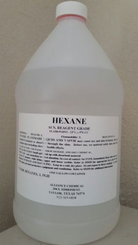 HEXANE, ACS, REAGENT GRADE, GALLON BOTTLE