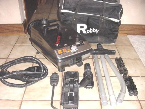 Robby vs3000 mobile vapor steam pressure washer cleaner steamer machine + attach for sale