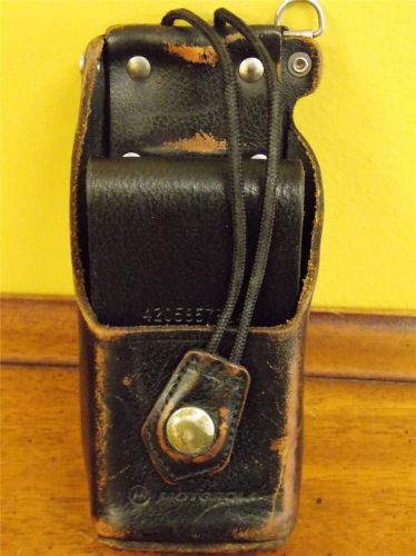 Original Motorola Heavy Duty Radio Carry Case NTN8037A MT1000, MTS2000, Etc #1