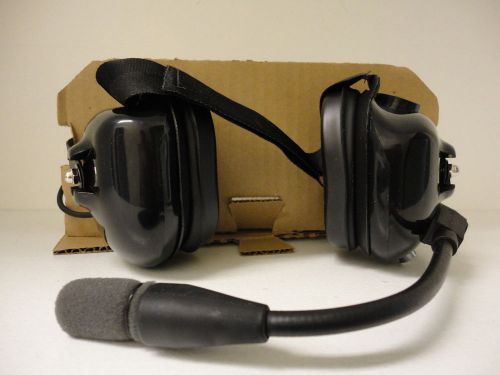 Motorola BDN6645A - Heavy Duty Dual Muff Headset - NEW