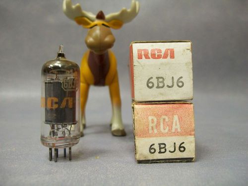 RCA 6BJ6 Vacuum Tubes  Lot of 2