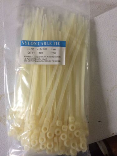 Nylon Cable Ties 4.8X200mm