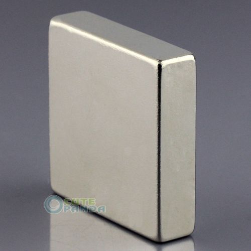 1 big n50 grade strong block cuboid magnet 40 x 40 x 10 mm rare earth neodymium for sale