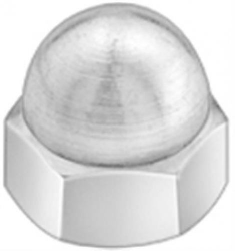 M16x2 Metric Acorn Nut Plain Finish, Pk 5