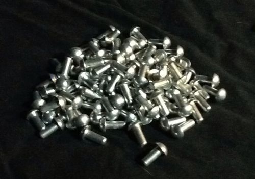 1/4 X 5/8 ROUND HEAD SOLID ALUMINIUM RIVETS (100pcs)