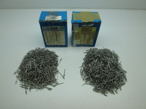 Lot 2 new star assorted 2305-4221 2305-2441 1/8in dome blind rivet d392173 for sale