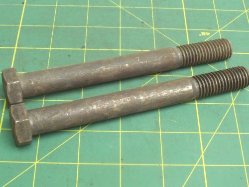 5/8-11 X 6 HEX CAP SCREW BOLTS GRADE 8 PARTIAL THREAD (QTY 2) #57275